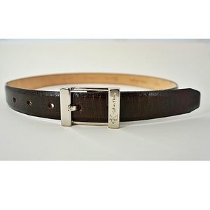 Calvin Klein Italian calfskin belt
